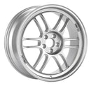 Enkei RPF1 18x10.5 5x114.3 15mm Offset 73mm Bore Silver Wheel G35/350z