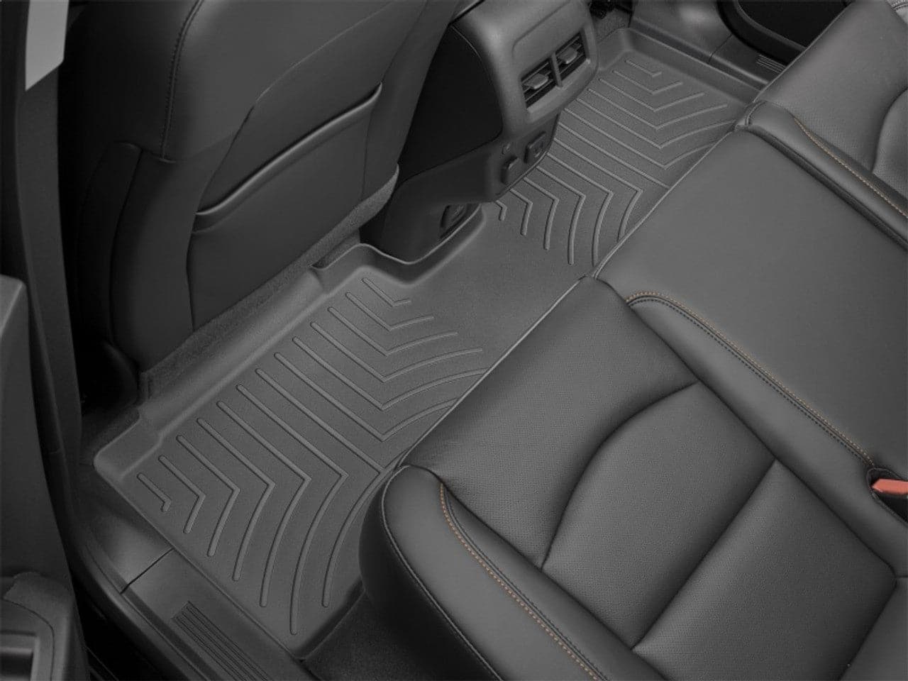 WeatherTech 2022+ Toyota Tundra Double Cab Revestimiento del piso trasero HP - Negro (4417083IM)