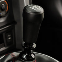 Raceseng Rondure Shift Knob (Gate 3 Engraving) M12x1.25mm Adapter - Black Texture