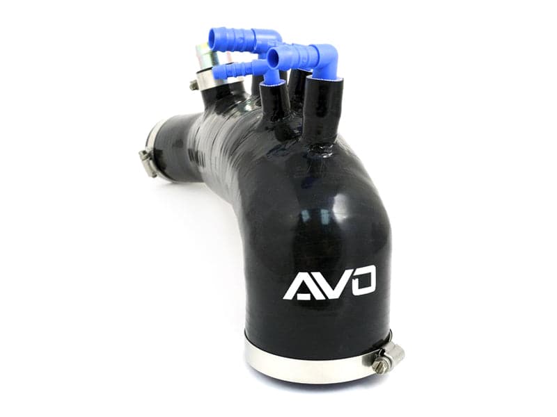 AVO Induction Black Silicone Turbo Inlet - 07-09 Subaru Legacy GT / 08-14 Subaru WRX