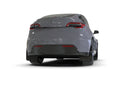 Rally Armor 20-23 Tesla Model Y Black Mud Flap - Metallic Black Logo