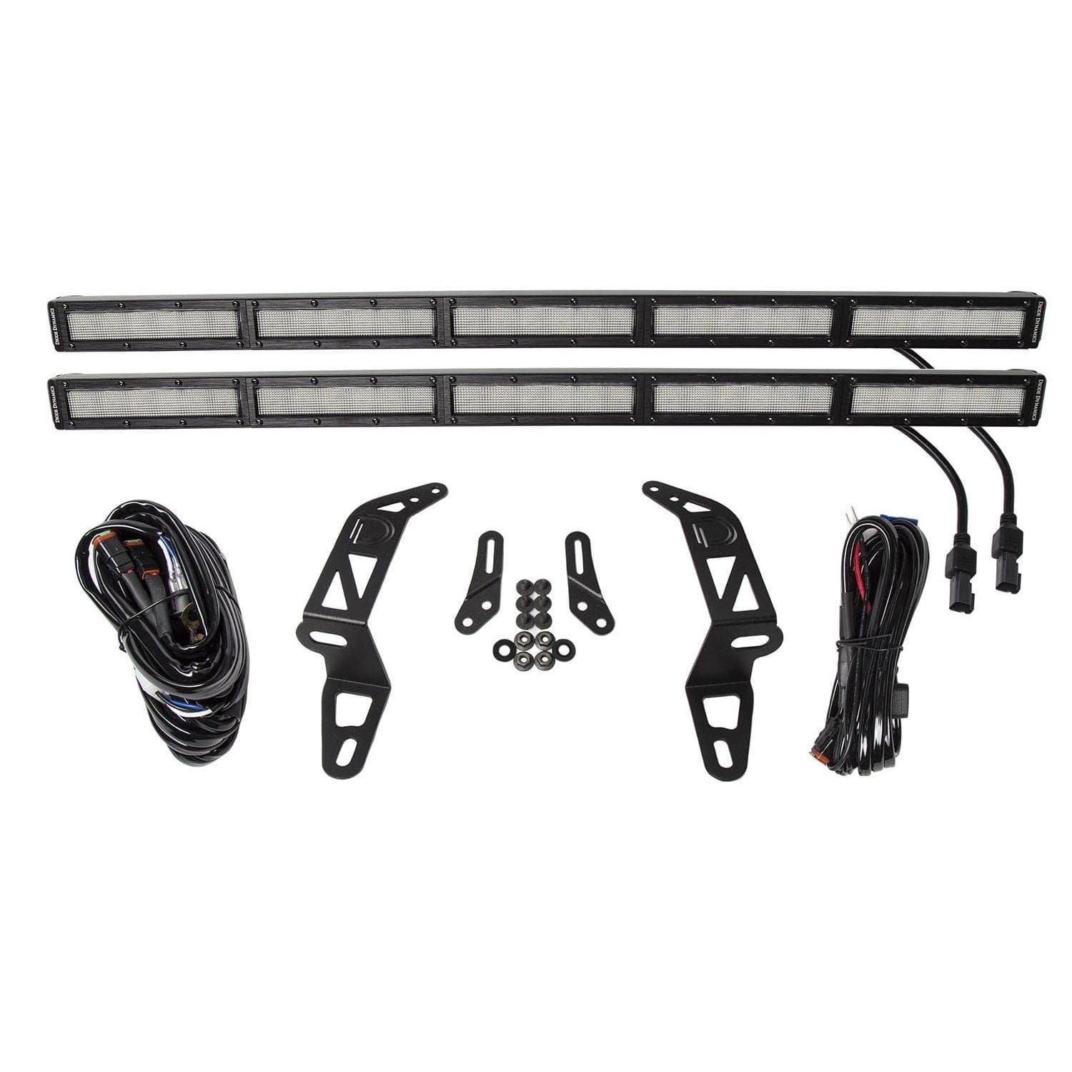 Diode Dynamics - DD6084 - Jeep 2018 SS30 Kit de luces LED para parachoques, color blanco, doble inundación