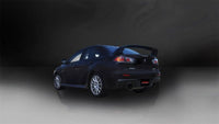 Corsa 08-14 Mitsubishi Lancer Evolution X Sedan 2.0L negro deportivo doble escape trasero Cat-Back