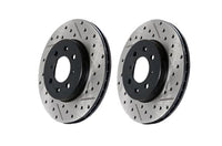 SportStop Slotted & Drilled Rear Left Rotor