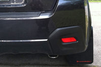 Rally Armor 13+ Subaru XV Crosstrek Black Mud Flap w/ Grey Logo