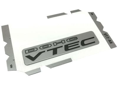 Calcomanía trasera DOHC VTEC Honda Japón DC2 (Integra)