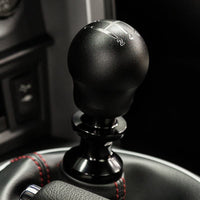 Raceseng Contour Shift Knob (Gate 3 Engraving) M10x1.5mm Adapter - Black Texture