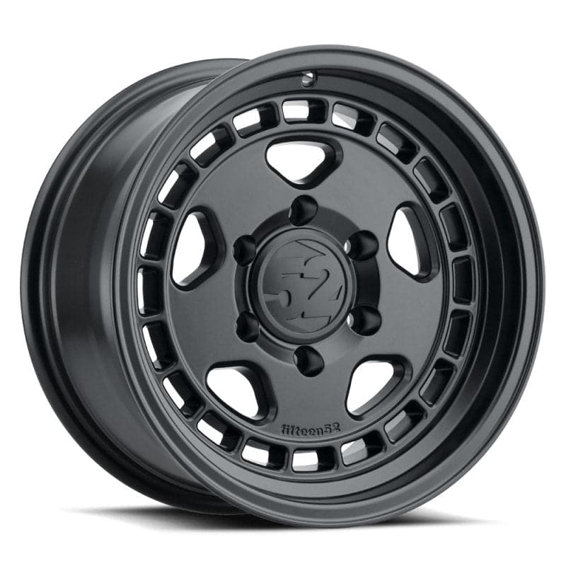 quince52 Turbomac HD Classic 17x8,5 6x139,7 0 mm ET 106,2 mm Rueda negra de asfalto con orificio central (fftTHCAB-78569-00)