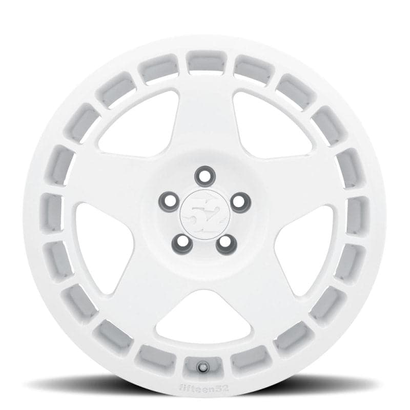 quince52 Turbomac 18x8.5 5x108 42mm ET 63.4mm Rueda central Rally White (TURRW-88558+42)