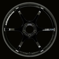 Advan RGIII 17x8.0 +38 5-114.3 Racing Gloss Black Wheel