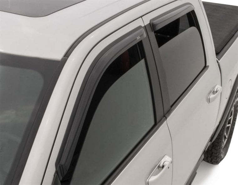 AVS 2022 Toyota Tundra CrewMax Ventvisor Outside Mount Window Deflectors 4pc - Smoke (94888)