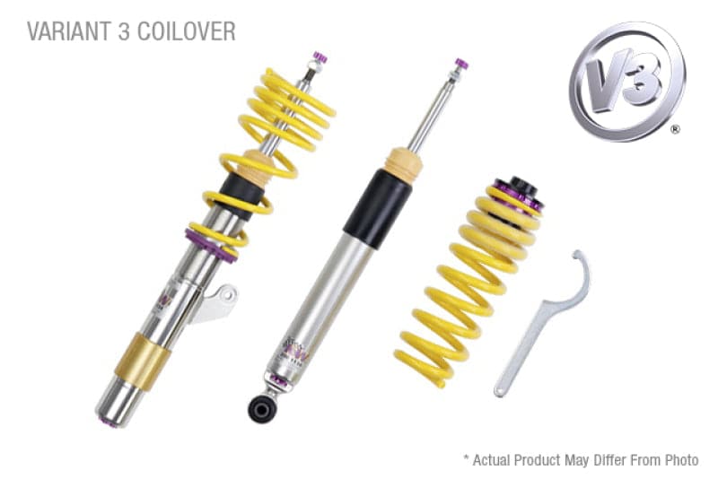 Kit de amortiguadores roscados KW V3 2017+ Tesla Model 3 2WD