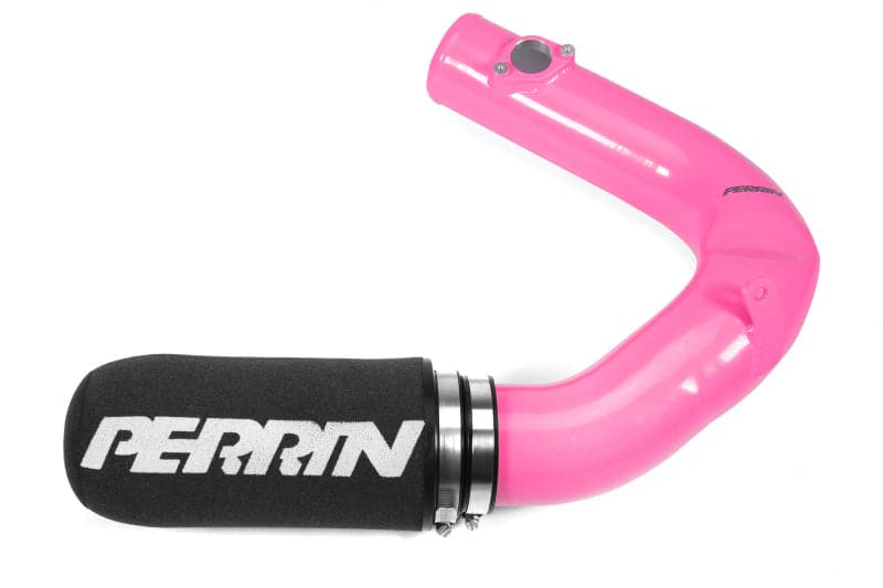 Perrin 22-23 Subaru BRZ/GR86 Entrada de aire frío - Hyper Pink (PSP-INT-335HP)