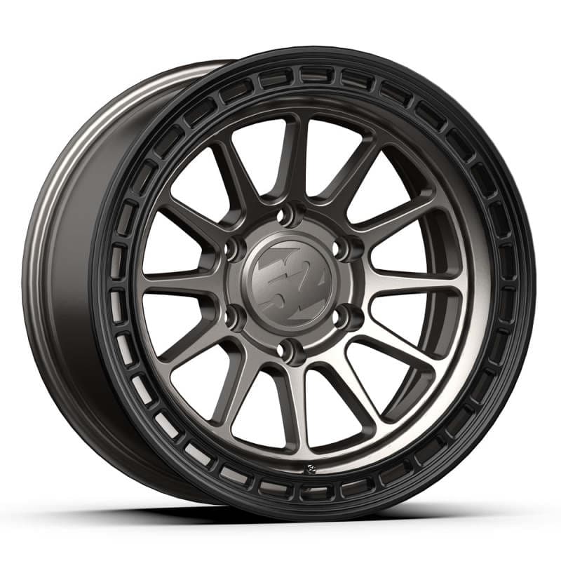 quince52 Range HD 17x8.5 5x127 0mm ET 71.5mm Rueda gris magnesio con orificio central (HDMG-178557-00)