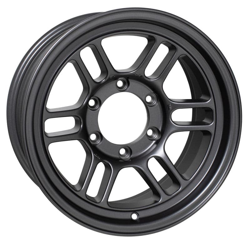 Enkei RPT1 17x9 6x139.7 Patrón de pernos +0 Offset 106.1 Rueda mate oscura plomiza (528-790-8400GM)