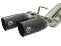 aFe Rebel Exhausts Cat-Back SS 16 Toyota Tacoma V6-3.5L con puntas negras