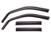 WeatherTech 2016+ Toyota Tacoma Double Cab Front and Rear Side Window Deflectors - Dark Smoke