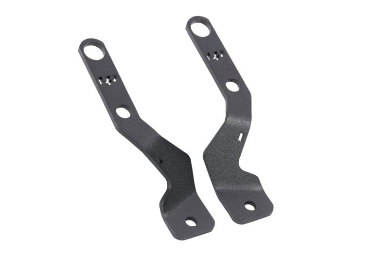 LP Aventure 16-18 Toyota RAV4 Hood Light Brackets - Powder Coated (Pair) (lpaFLP-RAV4-18-HLB+OPC)