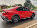 Rally Armor 2022+ Subaru WRX Black UR Mud Flap w/ Red Logo