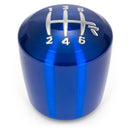 Raceseng Ashiko Shift Knob (Gate 3 Engraving) M12x1.25mm Adapter - Blue Translucent