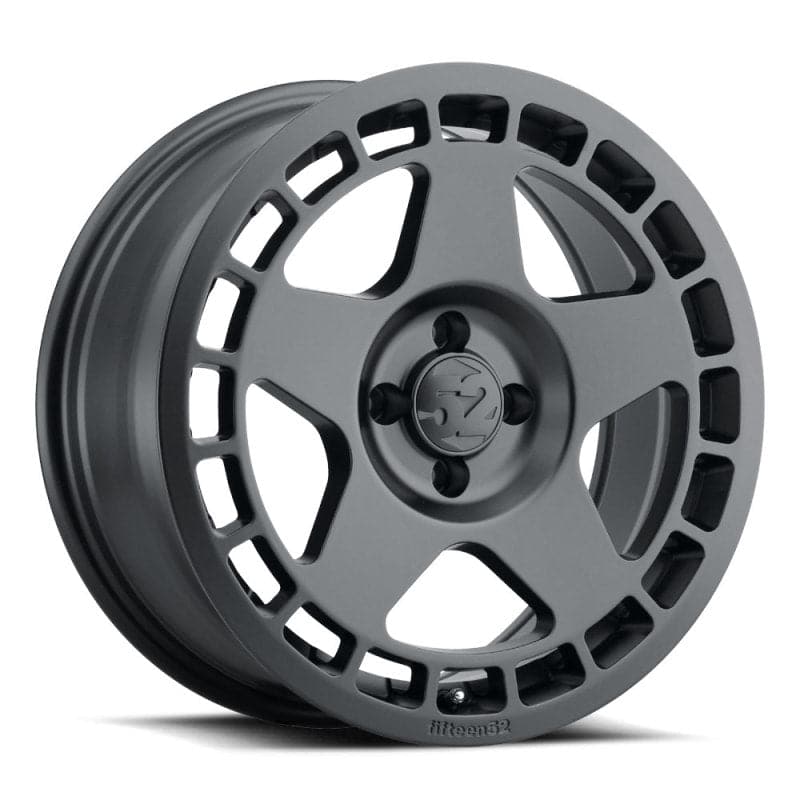 fifteen52 Turbomac 17x7.5 4x108 42mm ET 63.4mm Center Bore Asphalt Black Wheel (TURAB-77548+42)