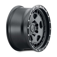 quince52 Turbomac HD 17x8.5 6x139.7 0 mm ET 106.2 mm Rueda negra de asfalto con orificio central (fftTHDAB-178569-00)