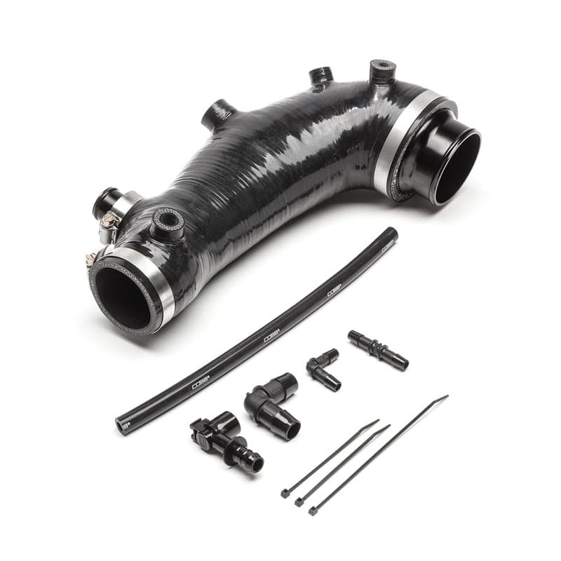 Cobb 04-21 Subaru STI Entrada turbo de silicona negra V2