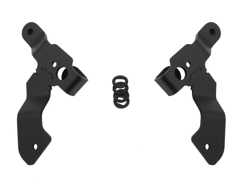 Go Rhino 18-20 Jeep Wrangler JL/JLU/Gladiator JT Light Mount - Two 3in Cubes Offset