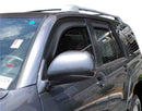 AVS 03-09 Toyota 4Runner Ventvisor Deflectores de ventana delantera y trasera en canal 4 piezas - Humo