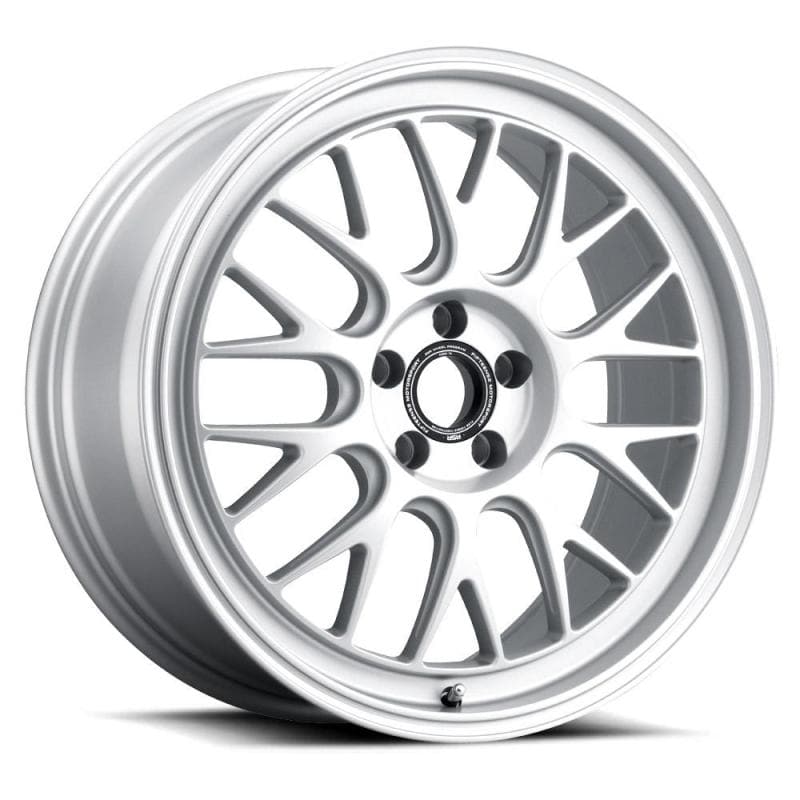 quince52 Holeshot RSR 19x9 5x108 45 mm ET 63,4 mm Rueda plateada radiante con orificio central