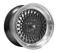 Enkei92 Classic Line 15x7 38mm Offset 4x100 Rueda negra con patrón de pernos