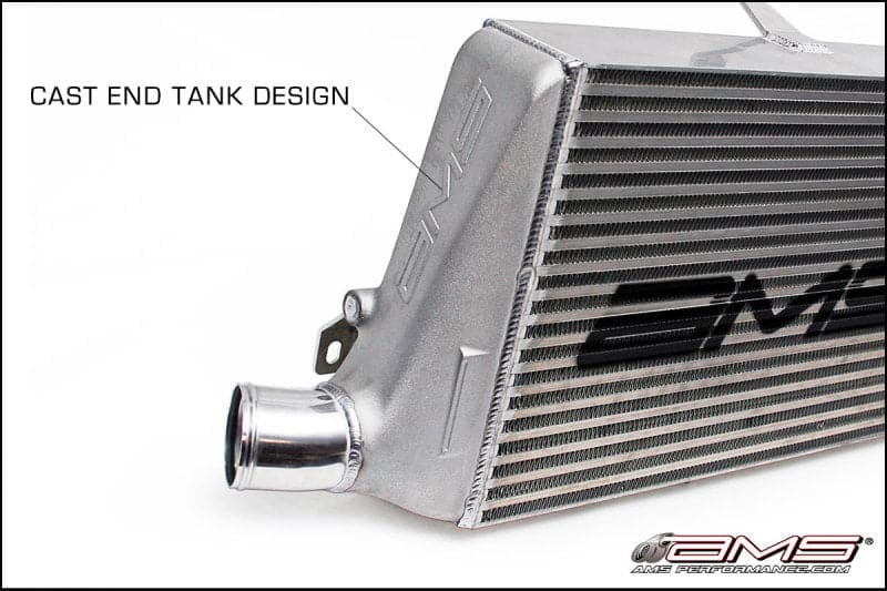 AMS Performance 03-07 Misubishi EVO VIII/IX Intercooler de montaje frontal con logotipo