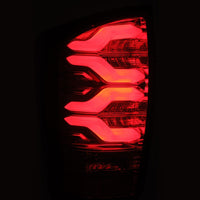 AlphaRex 16-21 Toyota Tacoma PRO-Series LED Tail Lights Jet Black