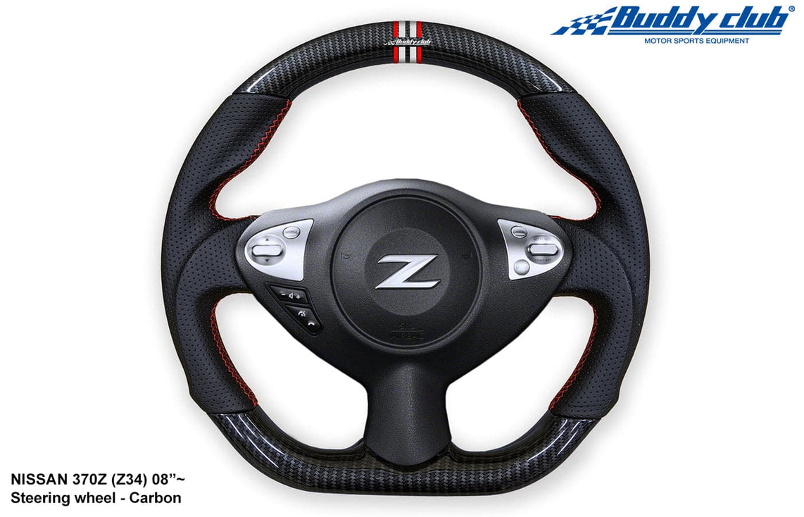 Buddy Club 370Z Sport Carbon Style Steering Wheel