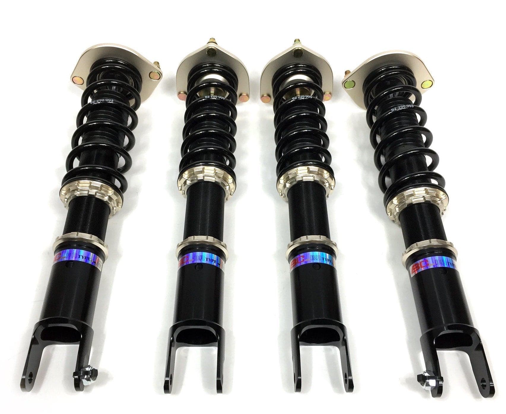 BC Racing Monotube BR Coilovers for Nissan 370Z w. True Rear Kit