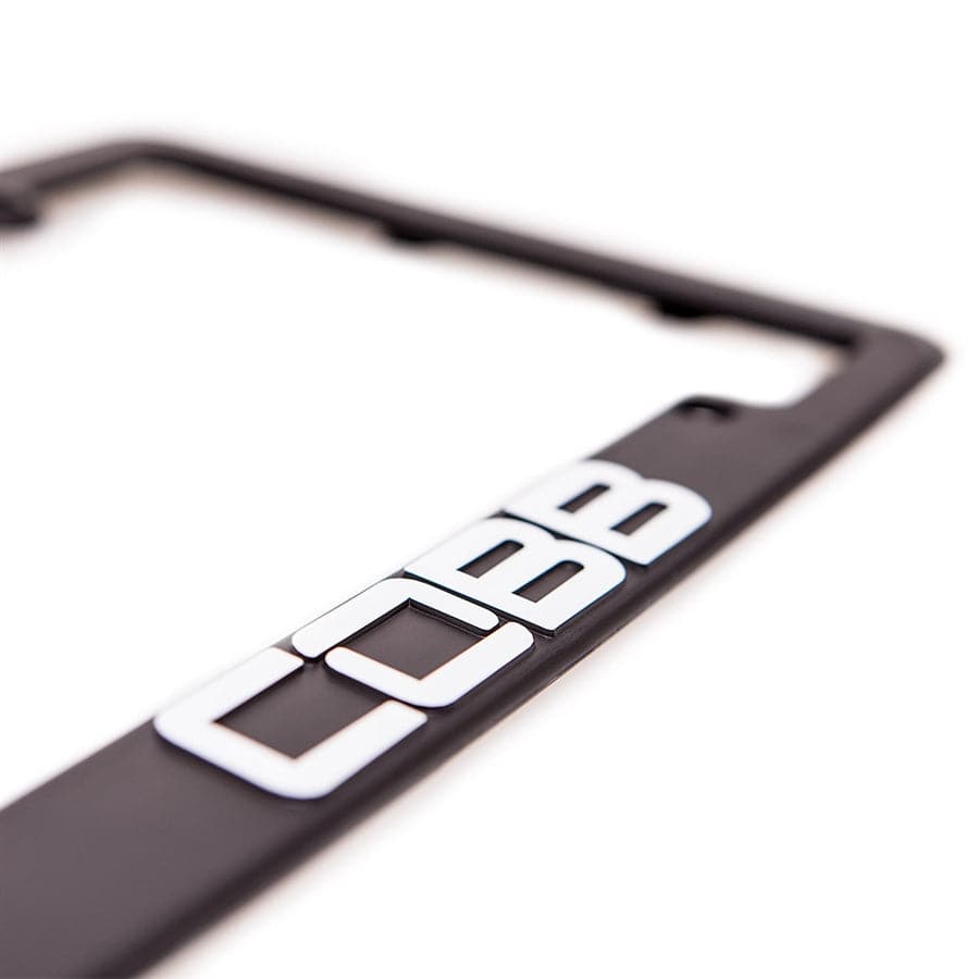 Cobb Black License Plate Frame (cobbCO-PFRAME-NEW)