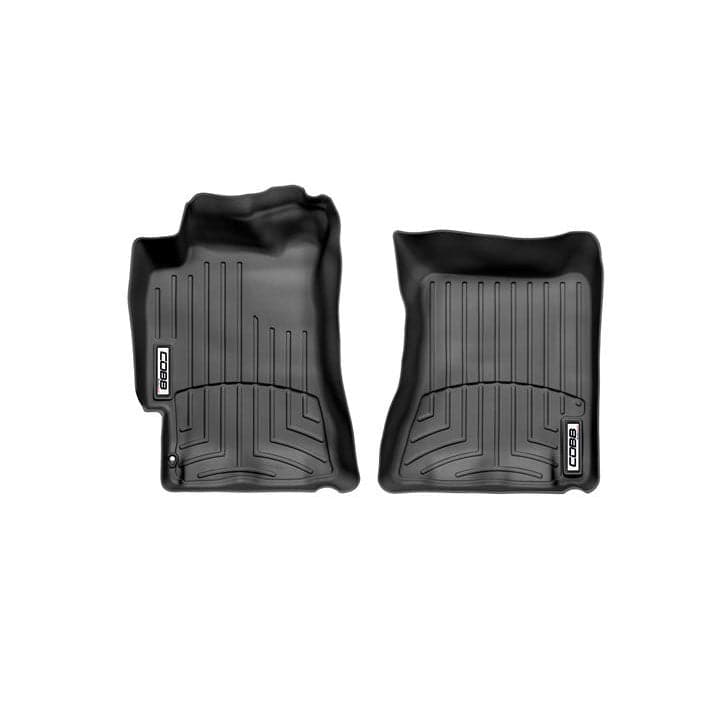 COBB 02-07 Subaru WRX / 04-07 STI  Front and Rear FloorLiner by WeatherTech - Black (cobbWT44097-1-2)