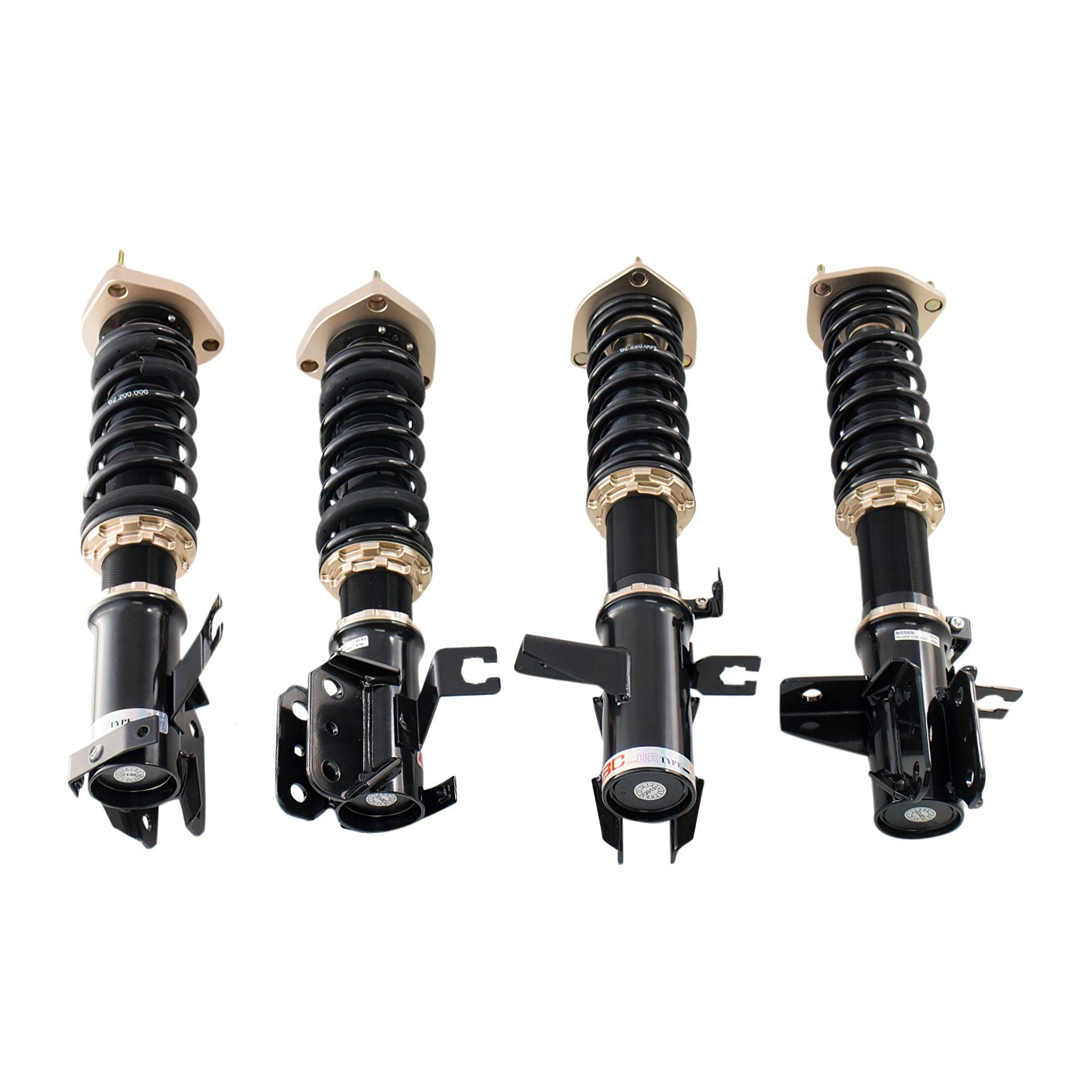 BC Racing BR Coilovers para Nissan Pulsar GTIR AWD (D-41-BR) 90-94