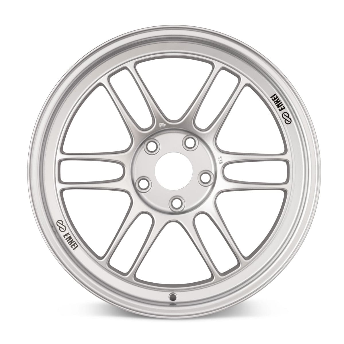 Enkei 03-12 RX8 / 93-98 Supra RPF1 17x8.5 5x114.3 40mm Offset 73mm Bore Silver Wheel