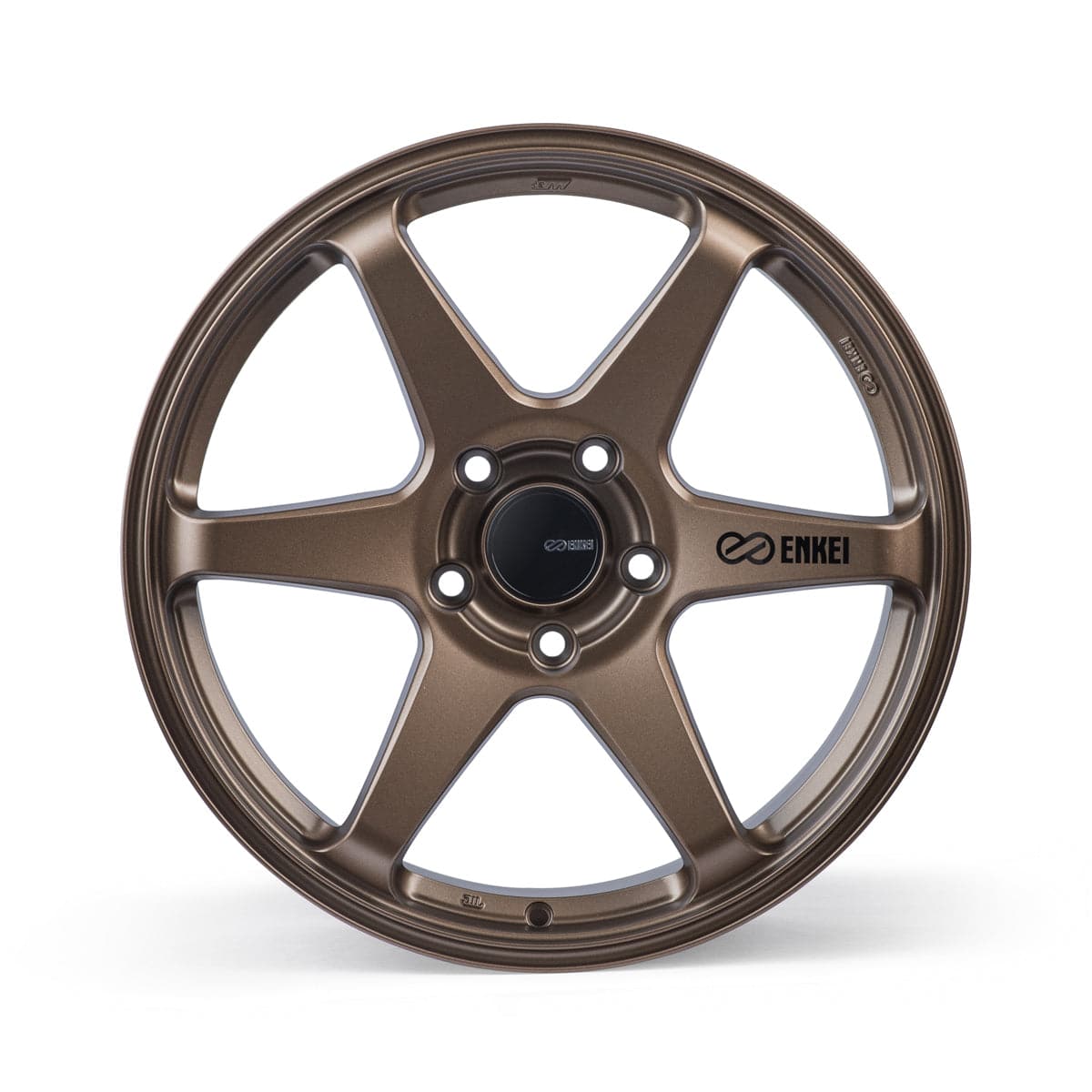 Enkei T6R 18x9.5 38mm Offset 5x114.3 Bolt Pattern 72.6 Bore Copper Wheel