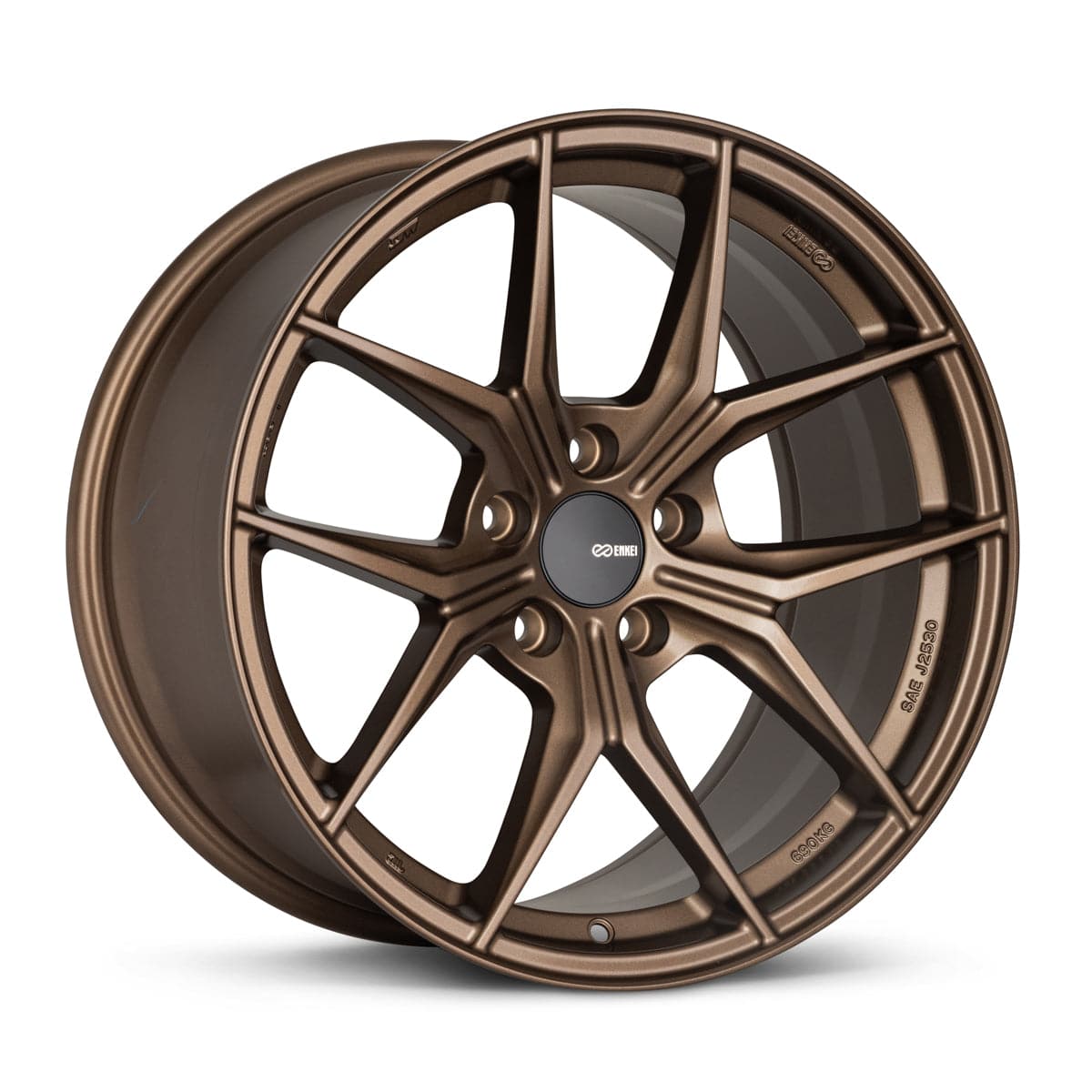 Rueda Enkei TSR-X 18x9.5 38 mm Offset 5x114.3 BP Bronce brillante (529-895-6538ZP)