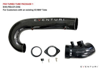 Tubo de carga de carbono negro Eventuri FK8 Civic Type R