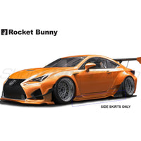 GReddy 2015- Lexus RC-F Rocket Bunny Side Skirts