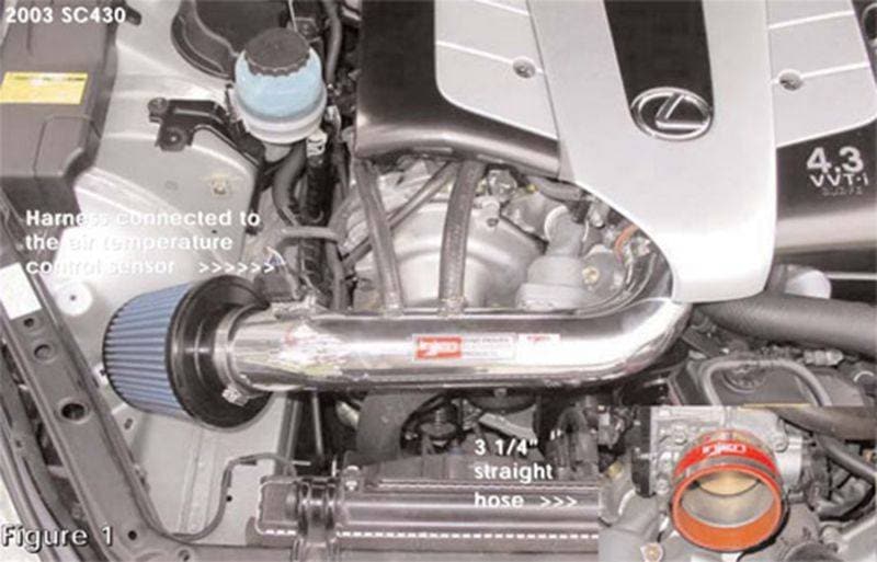 Injen 01-03 LS430 GS430 SC430 Polished Short Ram Intake (injIS2095P)