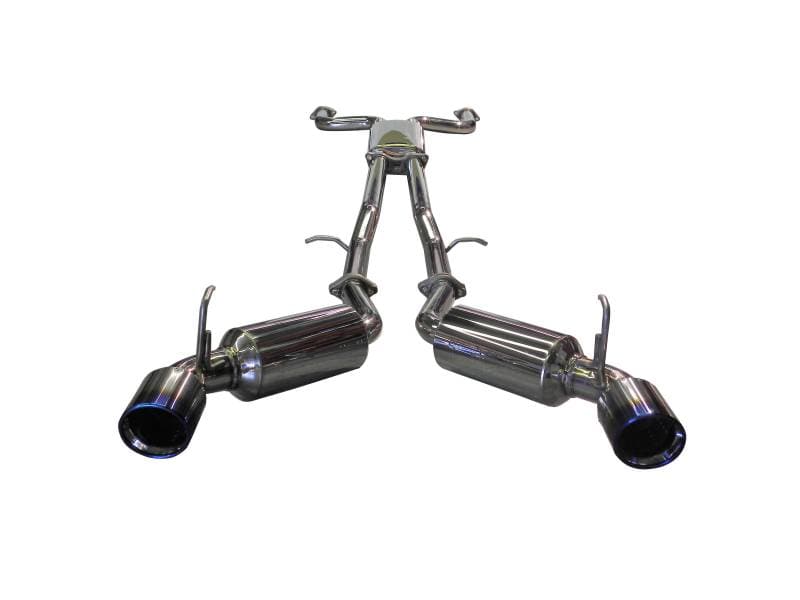 Injen 09-20 Nissan 370Z Dual 60mm SS Cat-Back Exhaust w/ Built In Resonated X-Pipe (injSES1989TT)