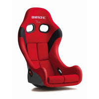 Asiento envolvente Bride Zieg IV FRP en rojo *Aprobado por la FIA*