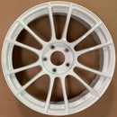 SSR GTX04 19x9.5" 5x120 +38mm Offset White Wheel