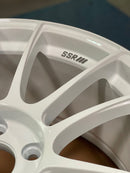 SSR GTX04 18x9.5 5x114.3 40mm Offset White Wheel