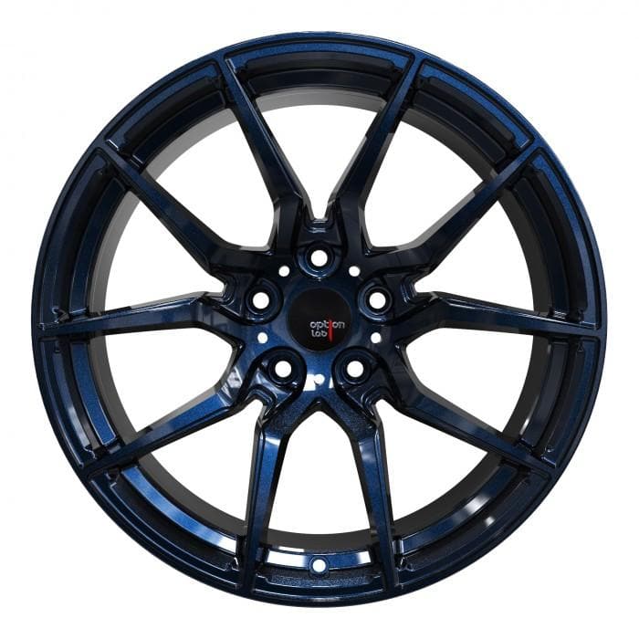 Option Lab R716 18x8.5" +35 5x114.3 en rueda azul medianoche