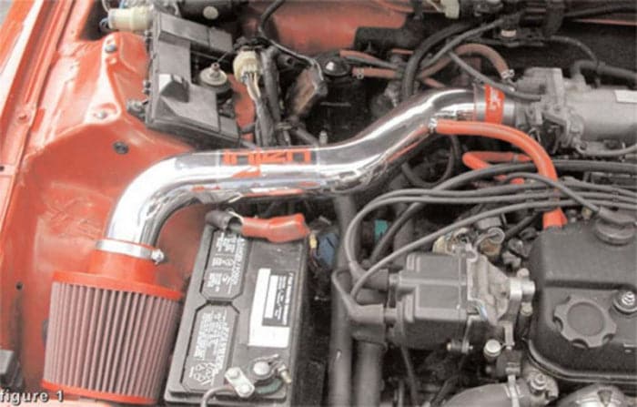 Injen 88-91 Civic Ex Si CRX Si Polished Short Ram Intake (IS1501P)